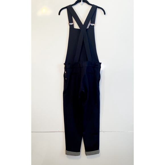 Sweaty Betty Oversized Black Riso Luxe Overalls - Picture 6 of 7